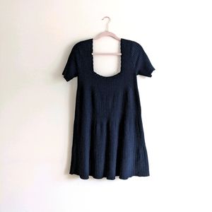 Sézane Olena dress, navy, small, like new